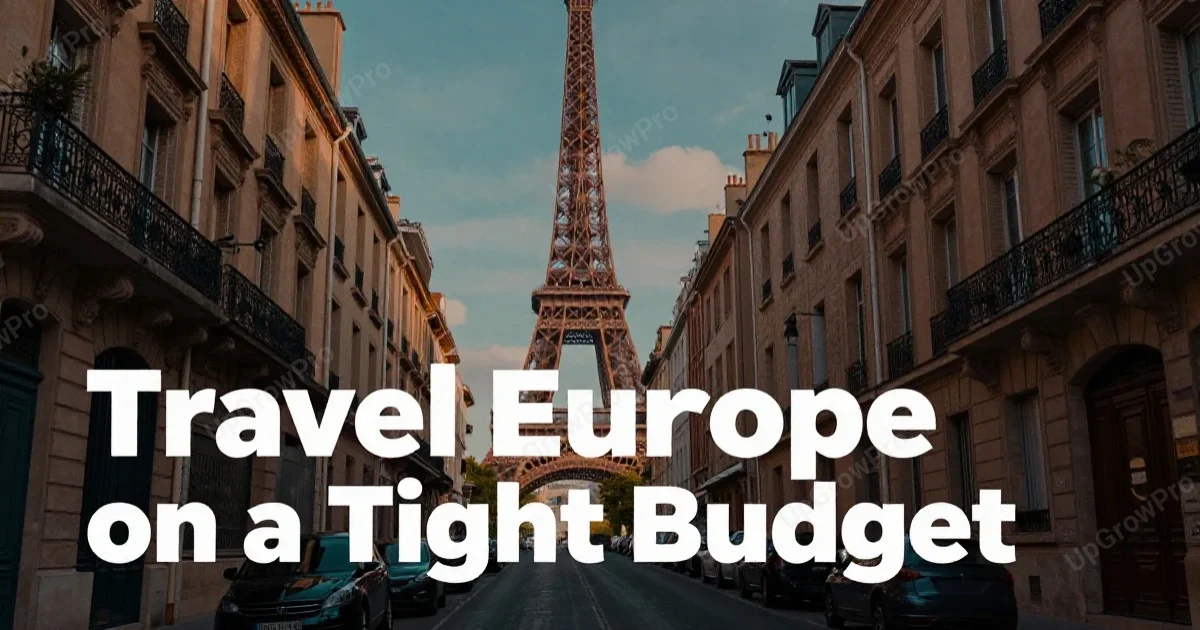 How to Travel Europe on a Tight Budget — Tips That Actually Work image 1